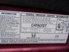 2005 Honda CR-V EX Burgundy 2.4L AT 4WD #A22510